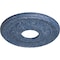 Ekena Millwork Palmetto Ceiling Medallion (Canopies up to 4 7/8"), 12 1/8"OD x 3 1/2"ID x 1"P, Americana Crackle CM12PMAMC - alternate 3